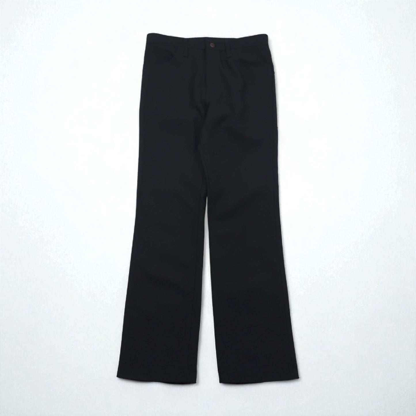 Wrangler 00年代 スラックス パンツ ブーツカット ランチャー ドレス ジーンズ M ブラック フレア 82BK