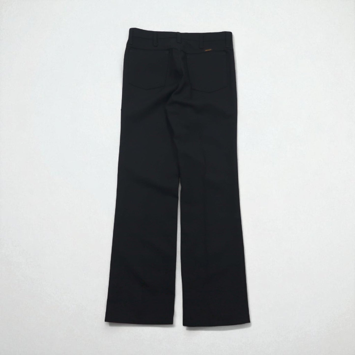 Wrangler 00年代 スラックス パンツ ブーツカット ランチャー ドレス ジーンズ M ブラック フレア 82BK