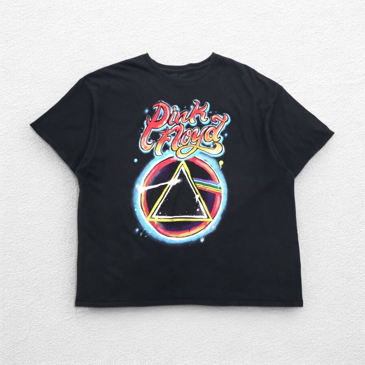 Pink Floyd Rock Band T-Shirt, Size 2XL, Black Cotton