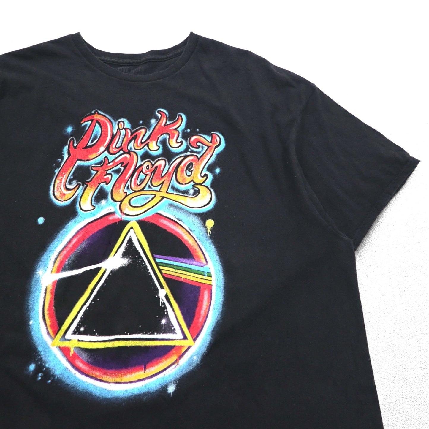 Pink Floyd Rock Band T-Shirt, Size 2XL, Black Cotton