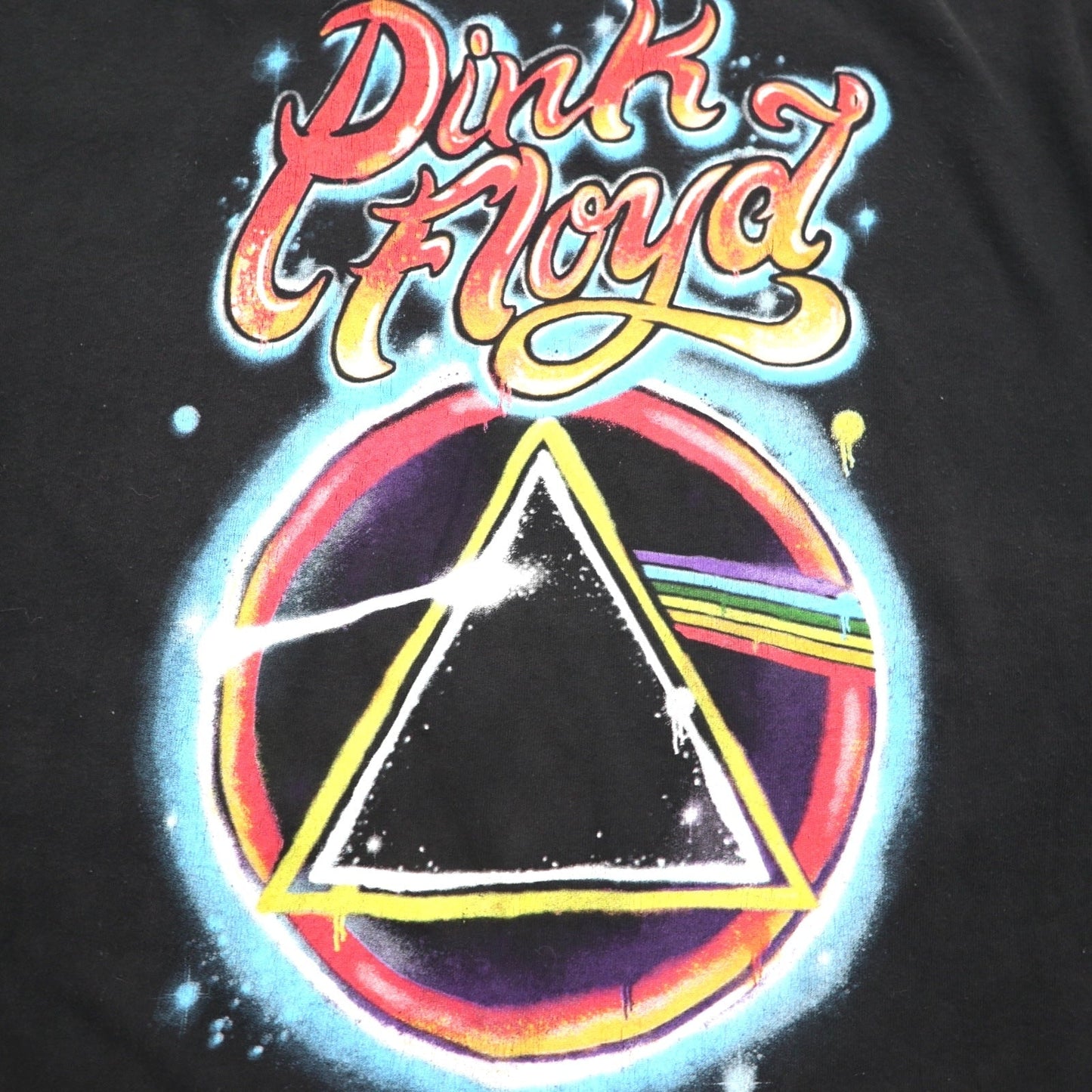 Pink Floyd Rock Band T-Shirt, Size 2XL, Black Cotton