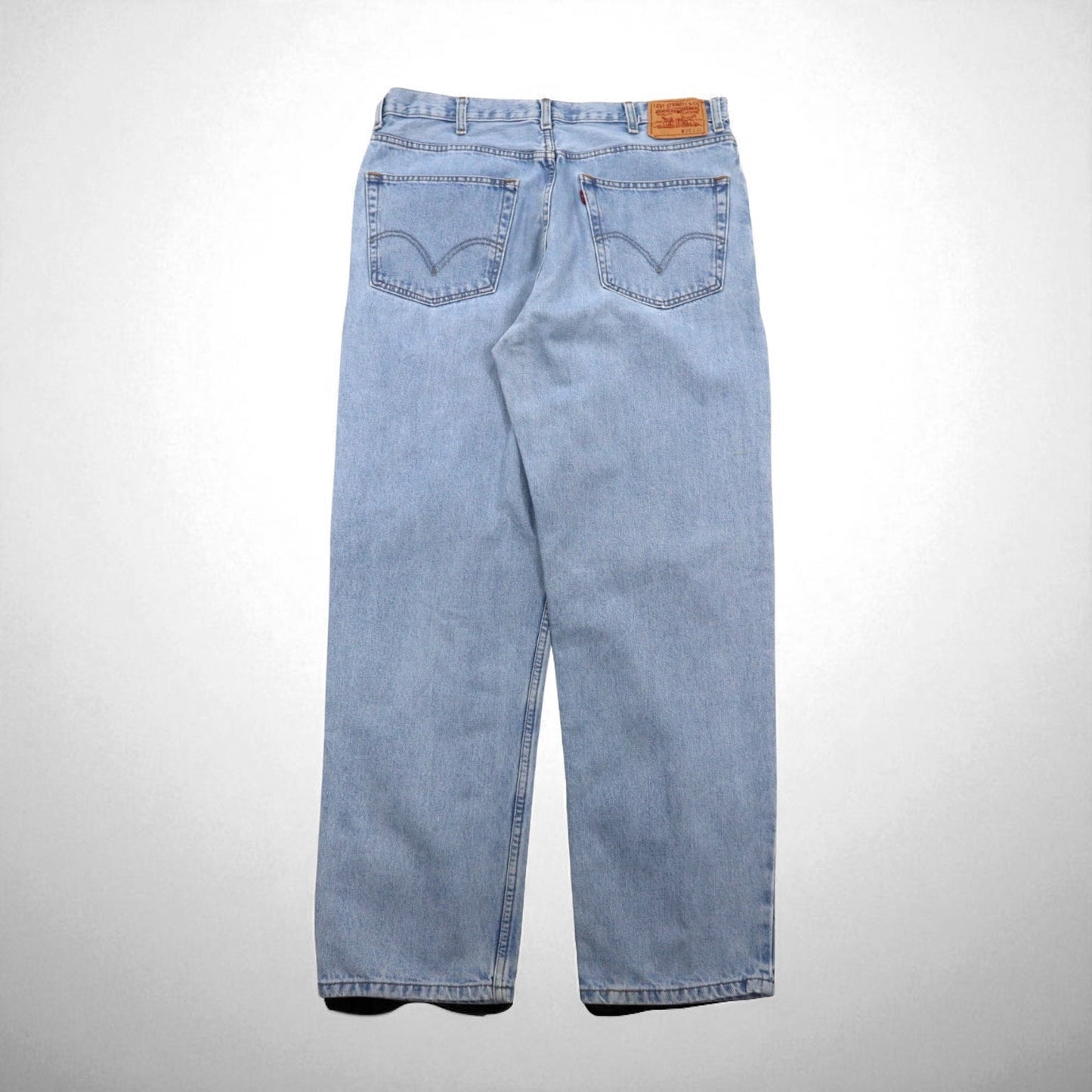 Levi's 00年代 550 ワイド デニムパンツ バギージーンズ  XL リラックスフィット インディゴ 550 4834 ジッパーフライ