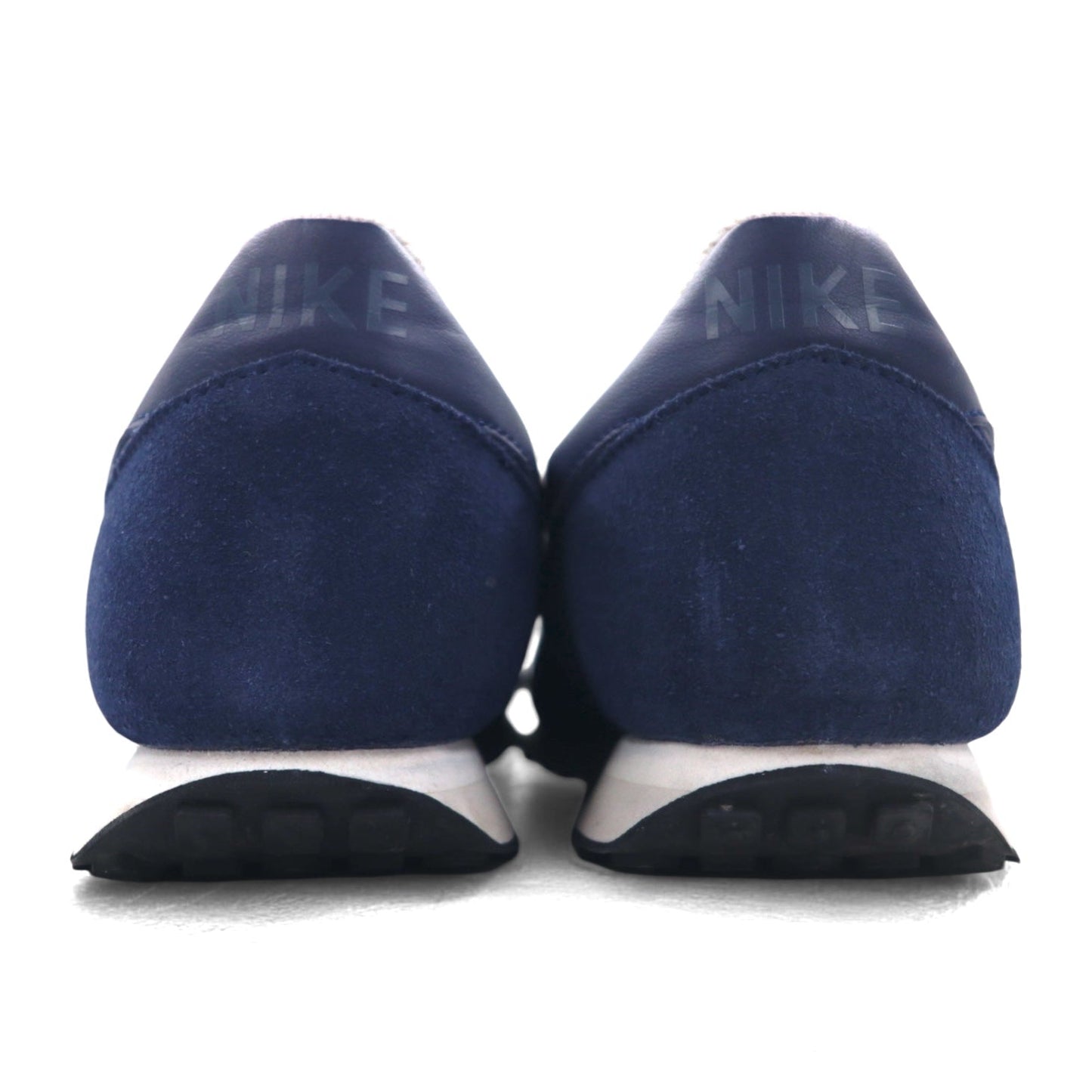 NIKE Challenger Suede Sneakers, Size 27cm, Navy with Mesh, 725066-404