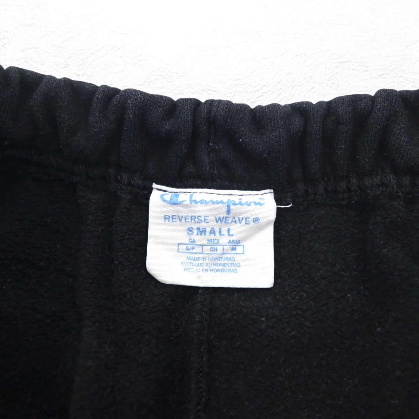 Champion リバースウィーブ REVERSE WEAVE スウェットパンツ M ブラック 青単タグ 復刻 ホンジュラス戦