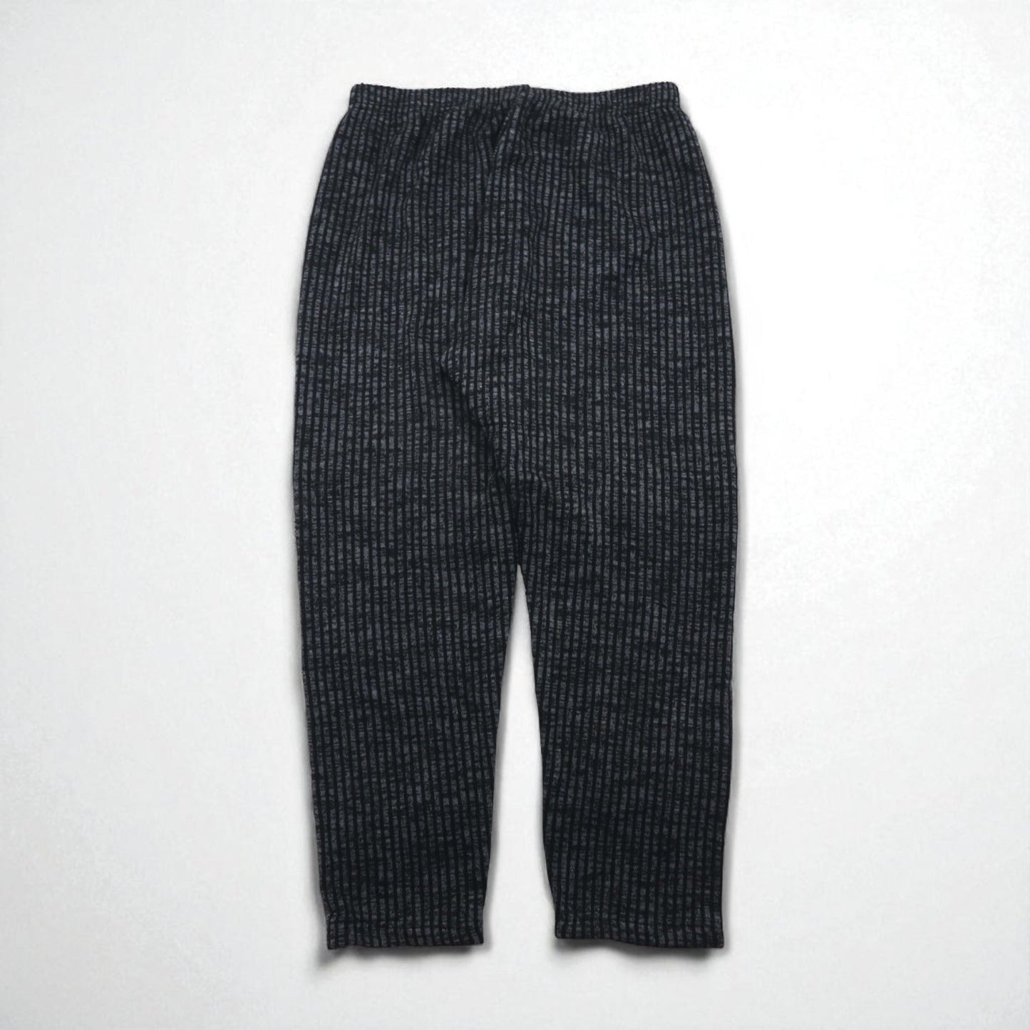 90s France Vintage Easy Wide Pants フランス製 ワイド イージーパンツ L ストライプ ストレッチ テーパード
