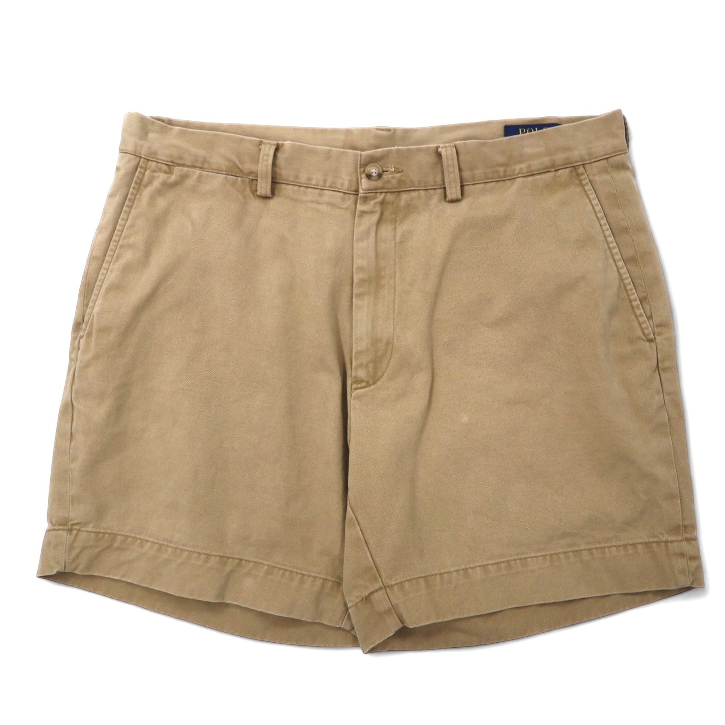 POLO RALPH LAUREN Polo Chino Classic Fit Chino Shorts, Size 34, Beige Cotton