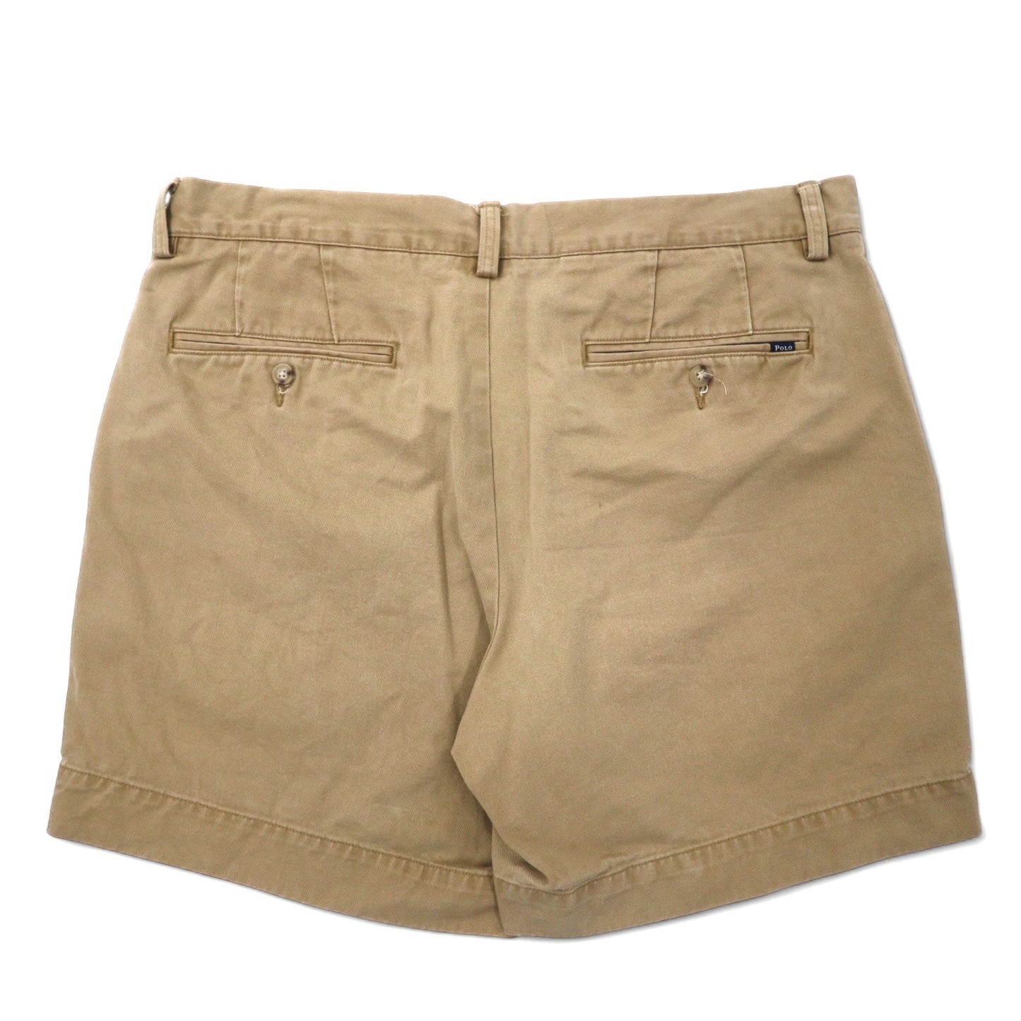 POLO RALPH LAUREN Polo Chino Classic Fit Chino Shorts, Size 34, Beige Cotton