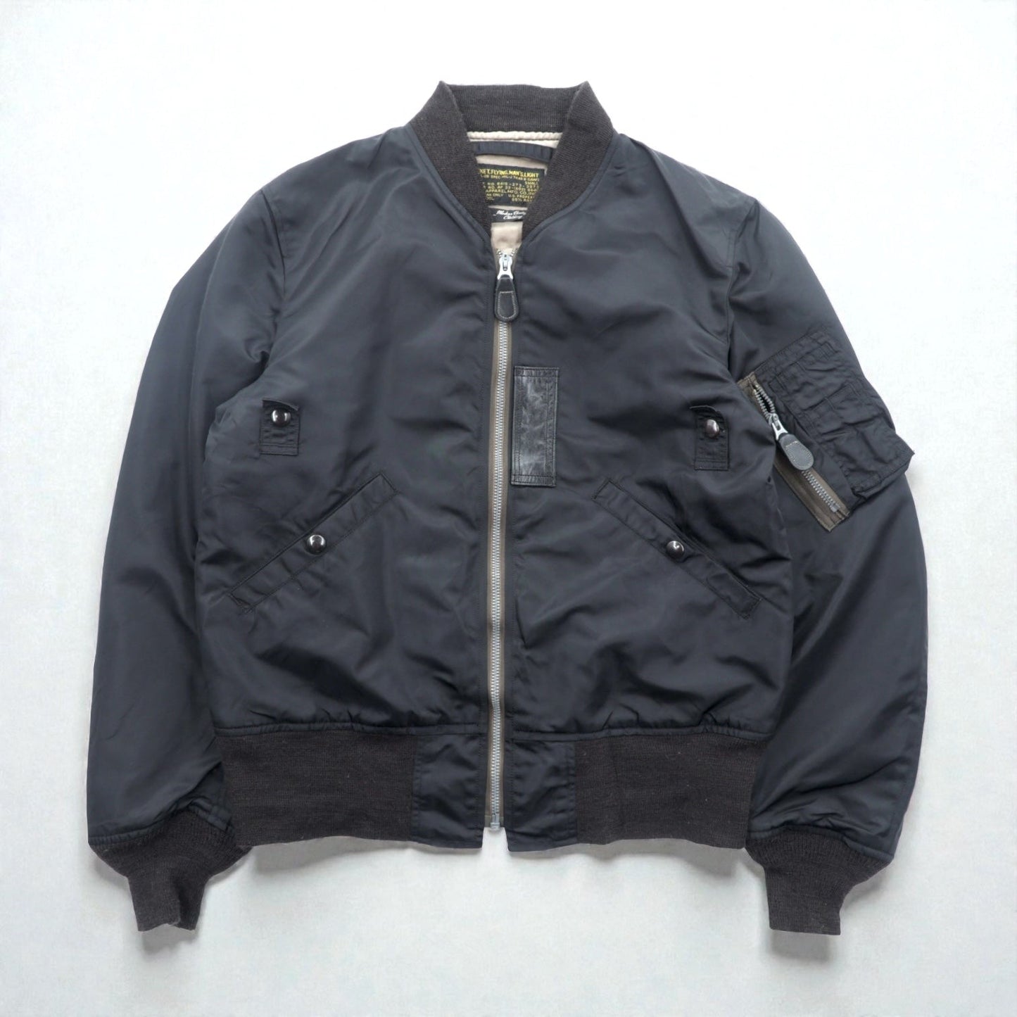 gold 東洋エンタープライズ L-2B フライトジャケット S ブラック GL12979 8415-273-3973 日本製