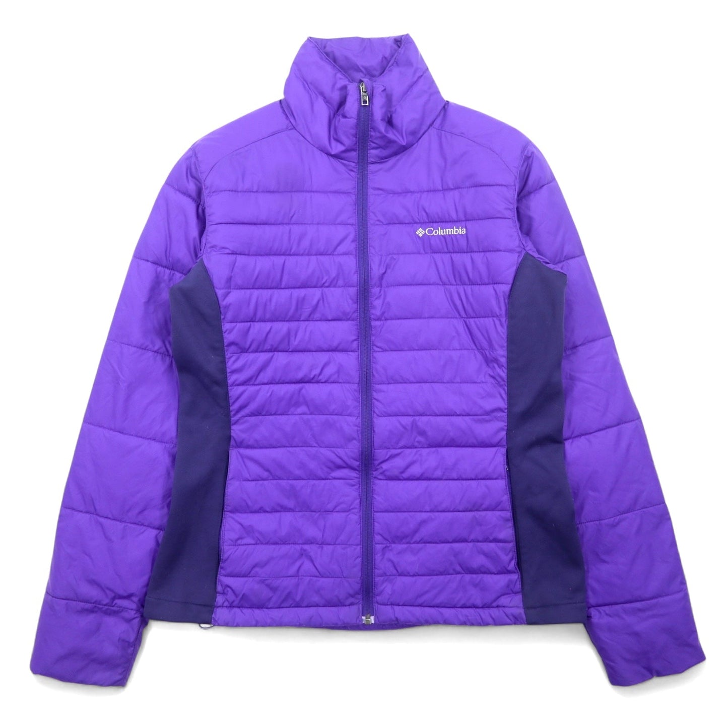 Columbia Powder Pillow Hybrid Jacket (WL5341), Size XL, Purple, Nylon Quilted Down Jacket