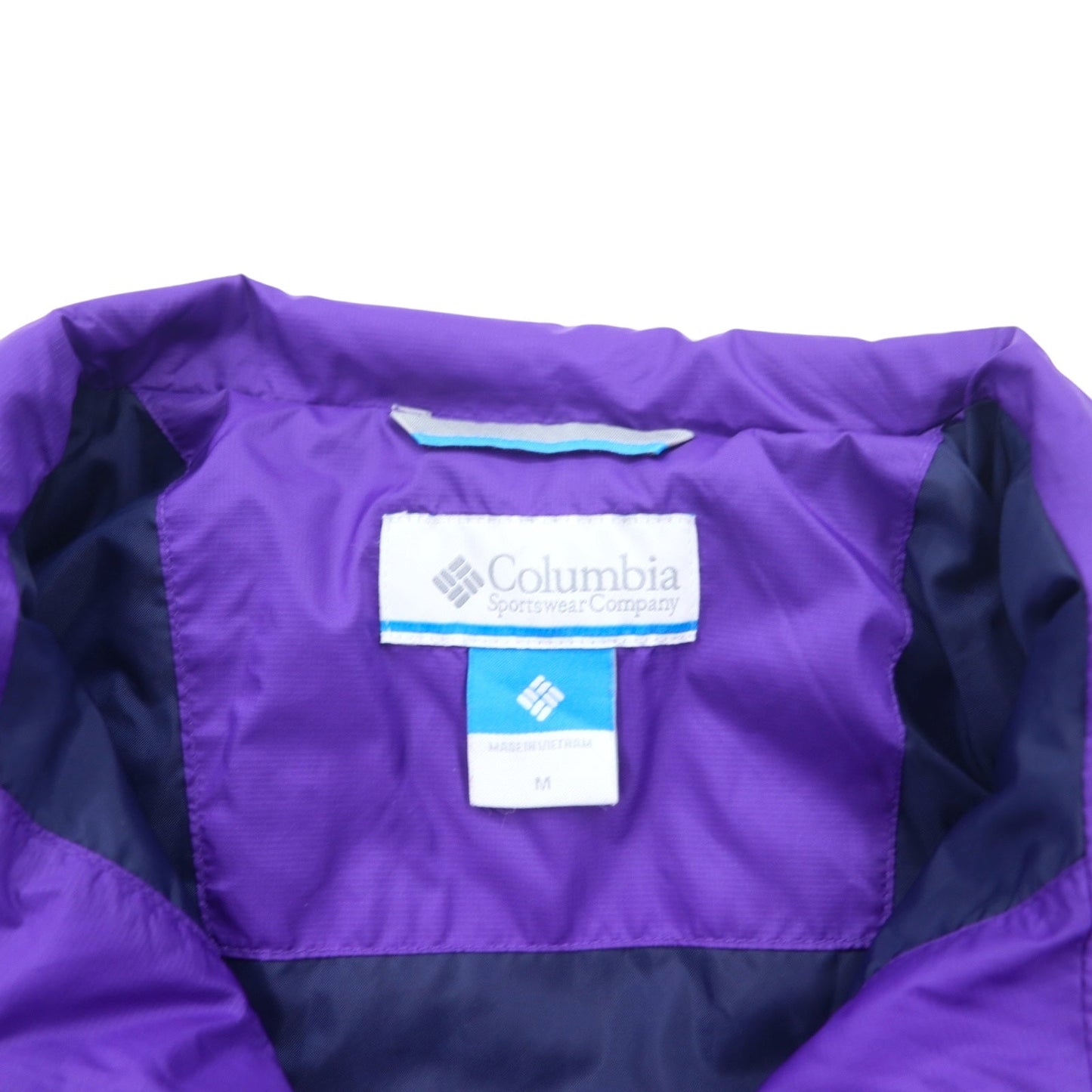 Columbia Powder Pillow Hybrid Jacket (WL5341), Size XL, Purple, Nylon Quilted Down Jacket