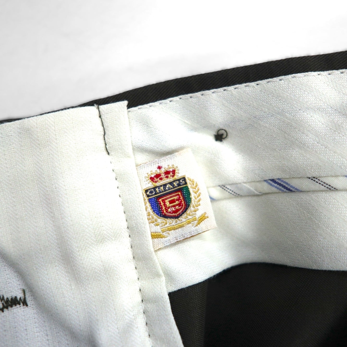 CHAPS RALPH LAUREN 90年代 2タック ワイド スラックスパンツ  L カーキ Trousers