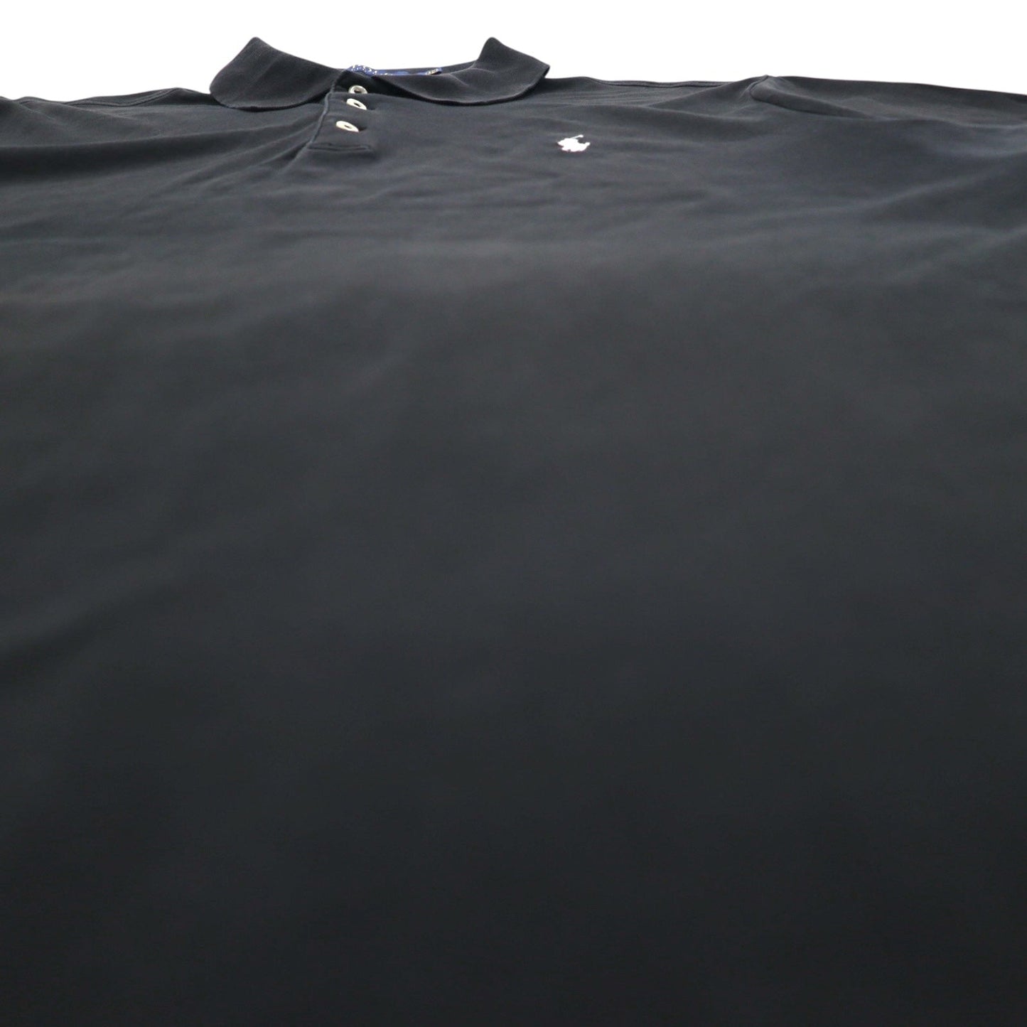 POLO RALPH LAUREN CLASSIC FIT Polo Shirt, Size L, Black Cotton, Small Pony Embroidery