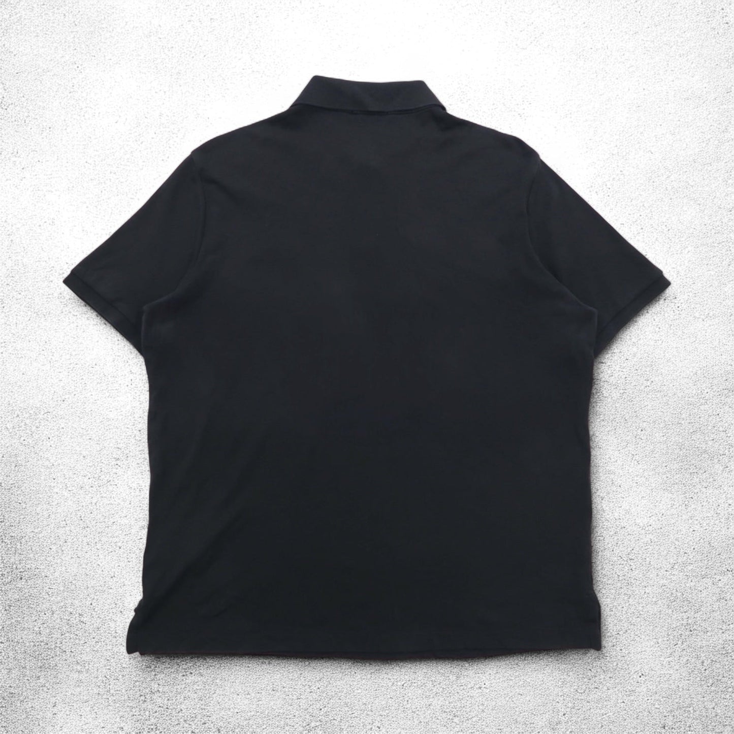 POLO RALPH LAUREN CLASSIC FIT Polo Shirt, Size L, Black Cotton, Small Pony Embroidery