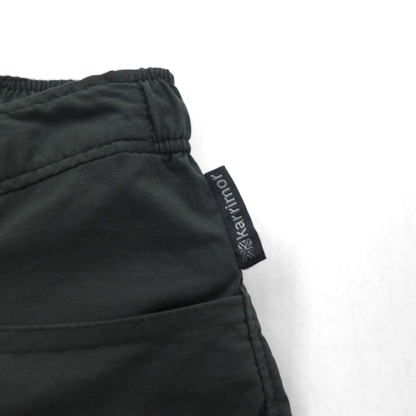 karrimor アウトドア 2WAY コンバーチブル カーゴパンツ ショートパンツ L グレー ナイロン 防水 ストレッチ