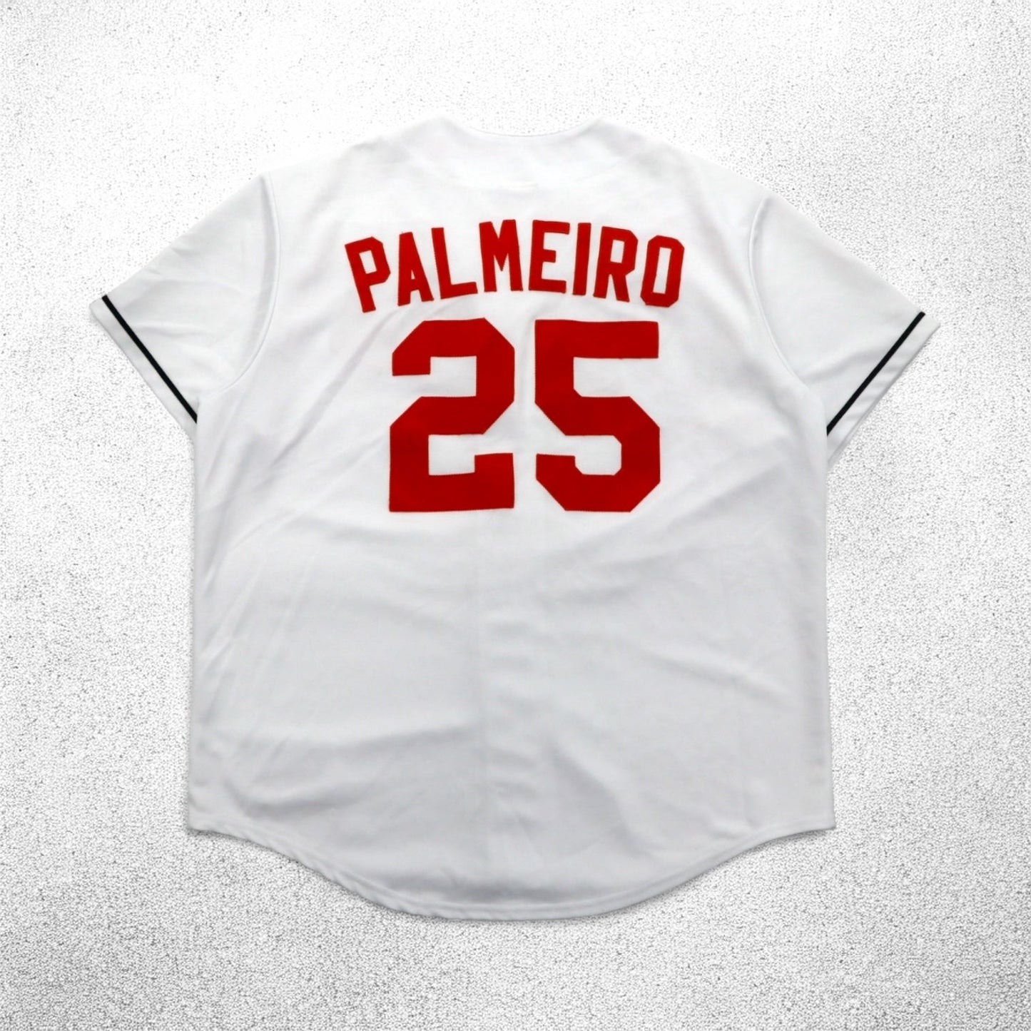 majestic 90年代 MLB ベースボールシャツ XL ホワイト ポリエステル Orioles