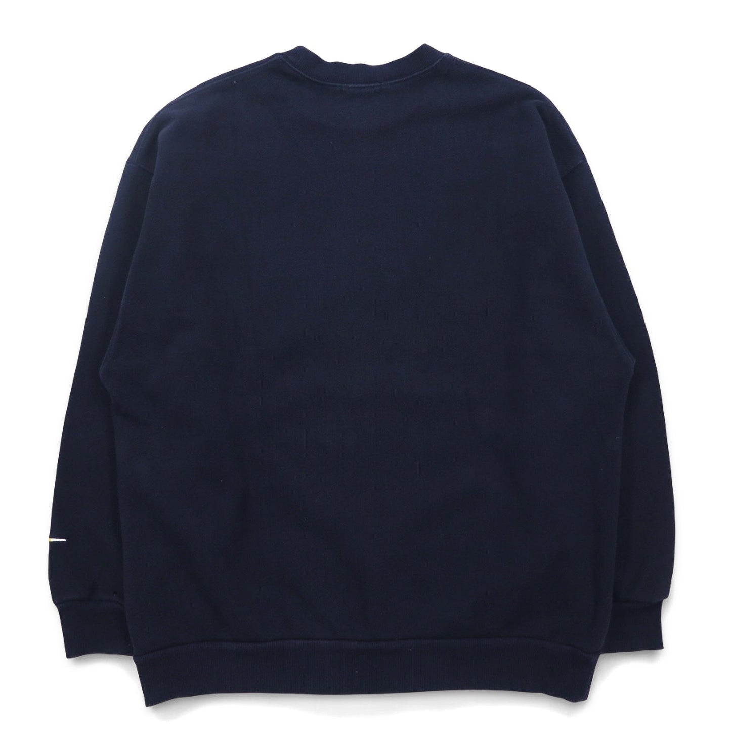 Nautica Vintage Collection Oversized Basic Crew Sweatshirt, Size Small, Navy, Heavyweight, 213-1247