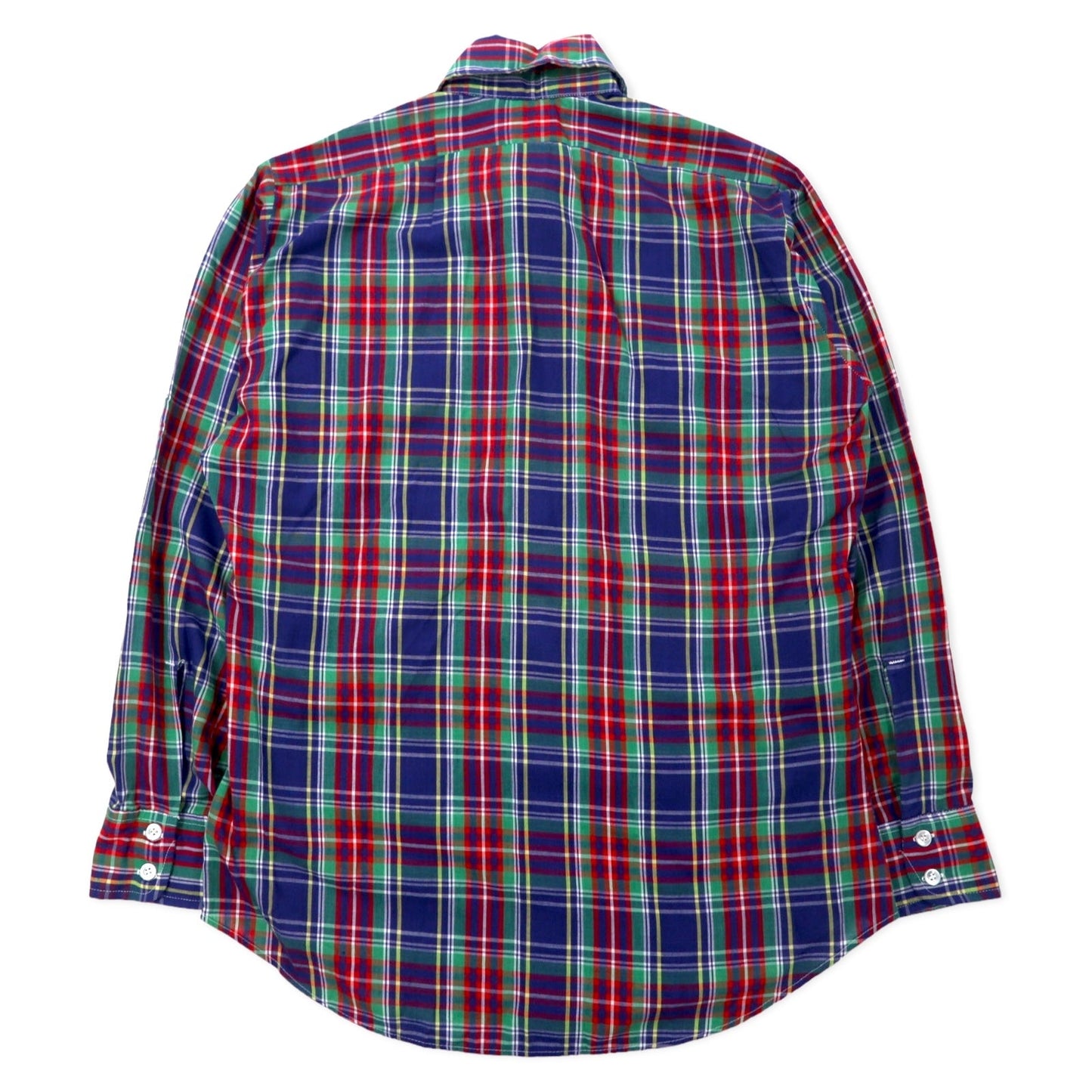 Levi's 1970s Western Shirt, Size M, Multicolor Check, Collar Filler, White Tab