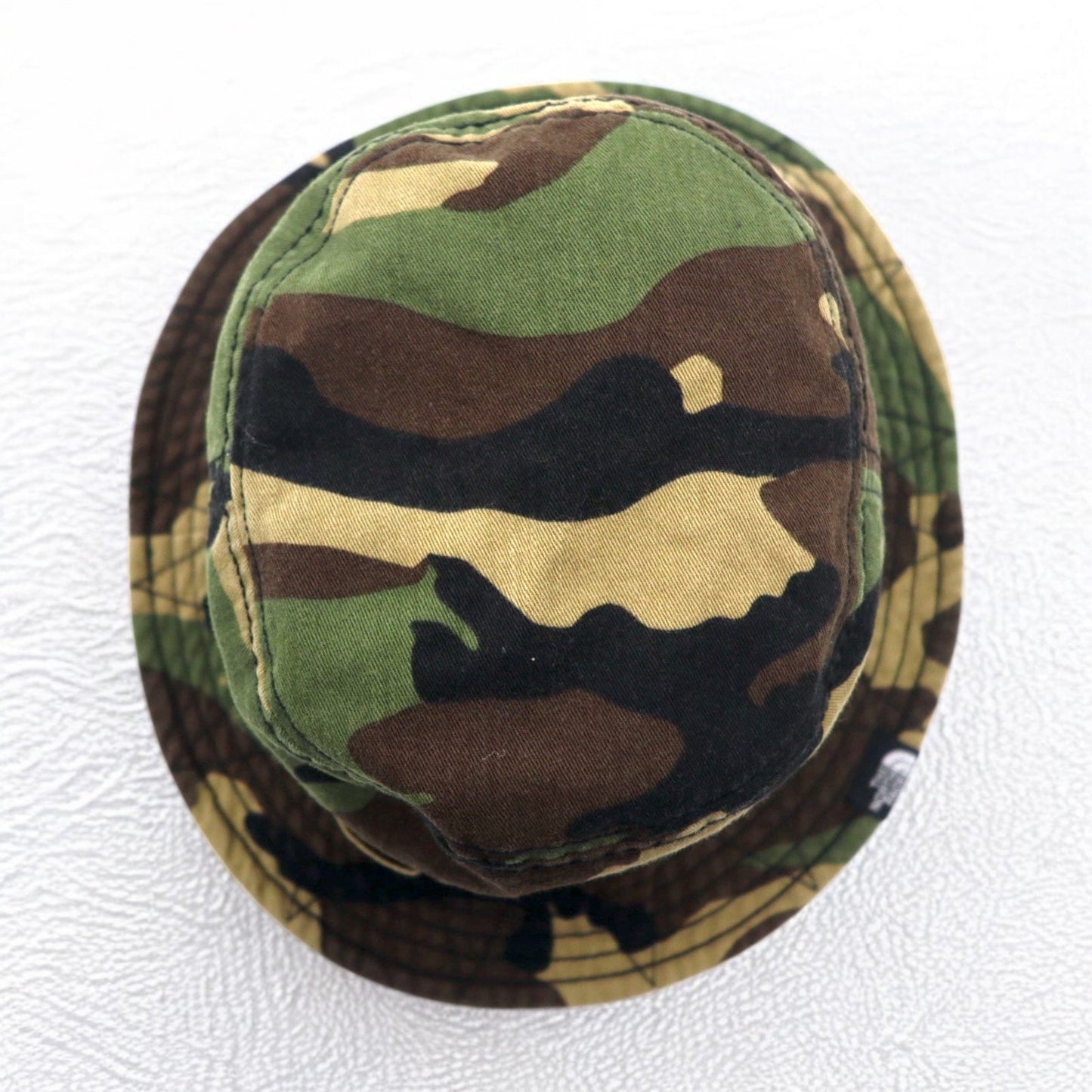 THE NORTH FACE Summer Bucket Hat, Large, Khaki Cotton Camouflage, NN01550