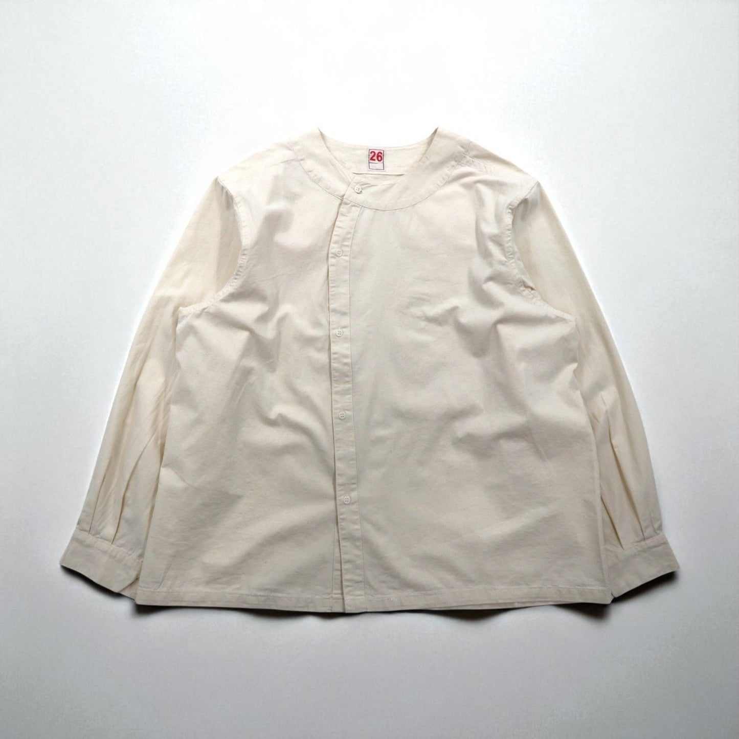 French Farmers Shirt フランス ファーマーズシャツ XL ホワイト 生成り コットン 未使用品 レプリカ