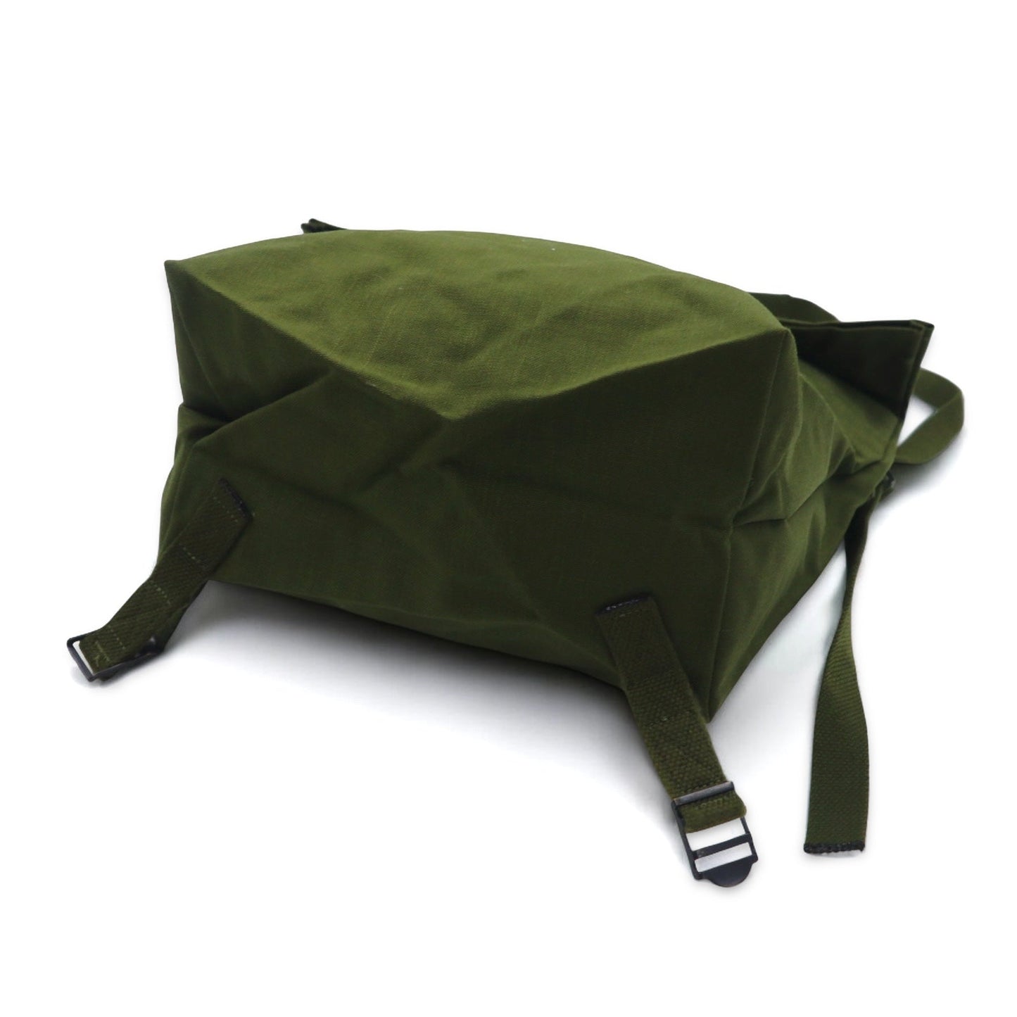 Danish Army デンマーク軍 80年代 2WAY ロールトップ メッセンジャーバッグ カーキ デッドストック 未使用品