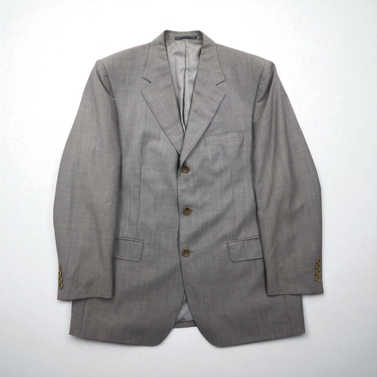 YVES SAINT LAURENT 90年代 テーラードジャケット 3B ブレザー XL ウール pour homme 子羊毛 モヘア混 Mario Zegna