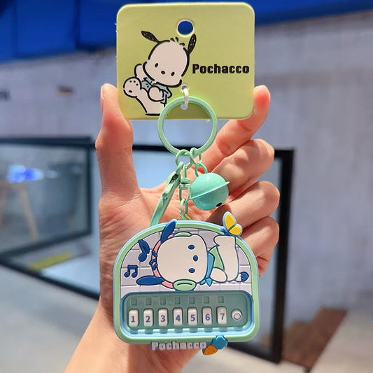 Sanrio Piano Number Keyring / サンリオ ピアノナンバーキーホルダー