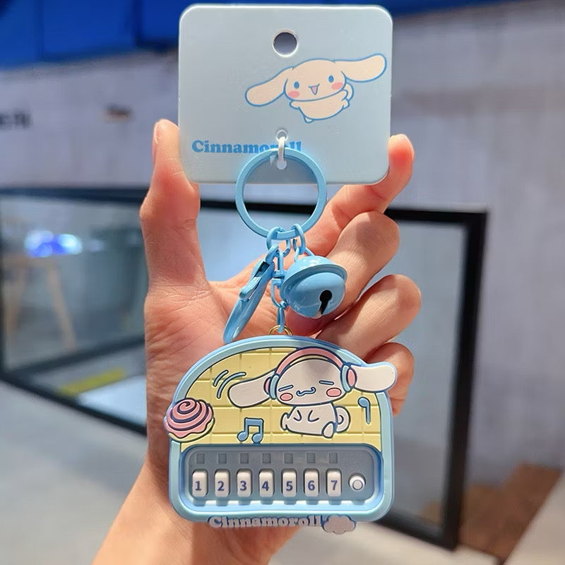 Sanrio Piano Number Keyring / サンリオ ピアノナンバーキーホルダー
