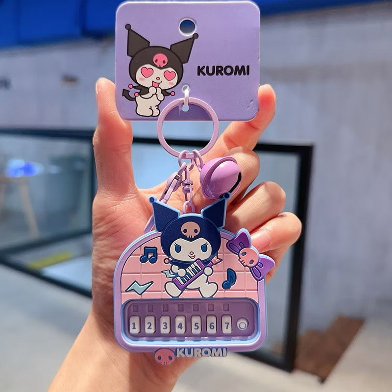 Sanrio Piano Number Keyring / サンリオ ピアノナンバーキーホルダー