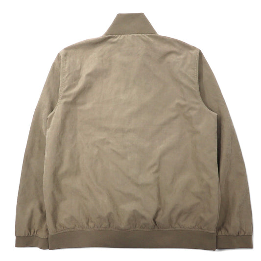 Calvin Klein Jeans Peach Skin Blouson, XL, Beige, Polyester, One-Point Logo Embroidery