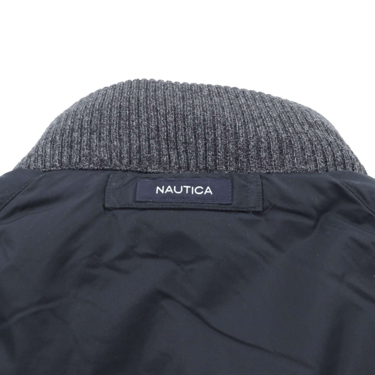 NAUTICA リバーシブル ボリューム ダウンジャケット 2XL マルチカラー ドローコード フード収納