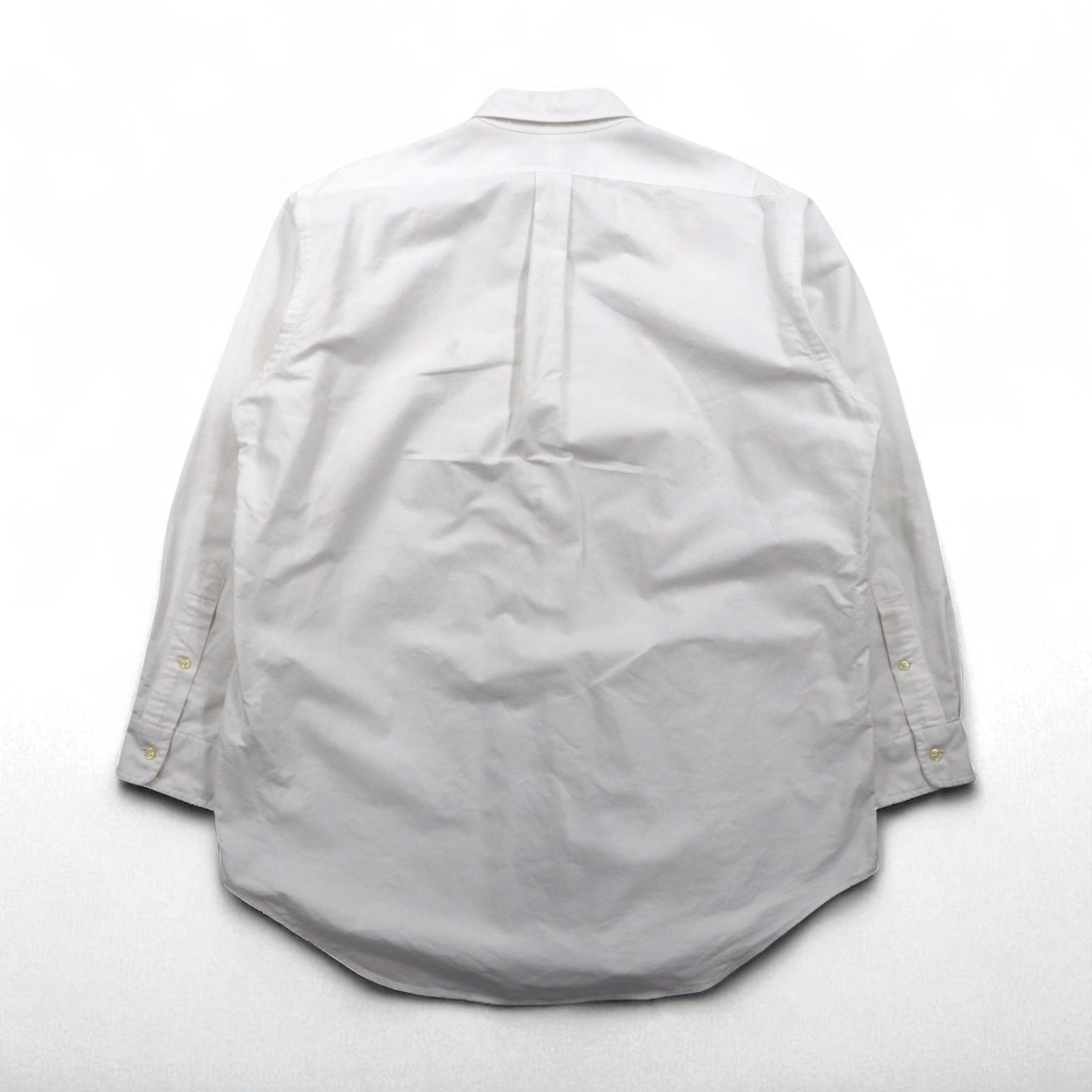 Ralph Lauren 90年代 オックスフォード ボタンダウンシャツ XL ホワイト YARMOUTH スモールポニー刺繡