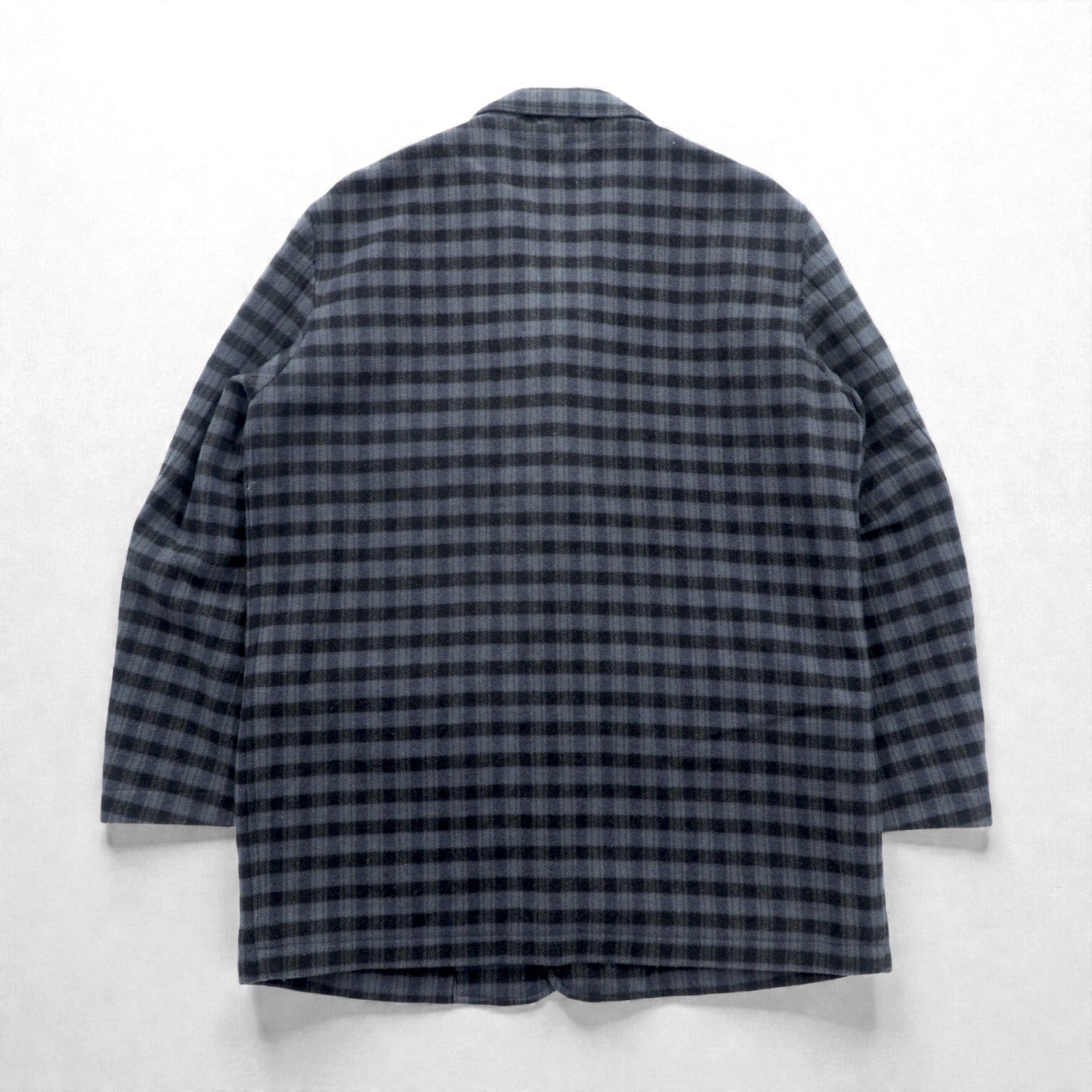 PAZZO 90年代 日本製 ヴィンテージ カシミア 4B テーラードジャケット ブレザー XL チェック Marcolana Wool and Cashmere