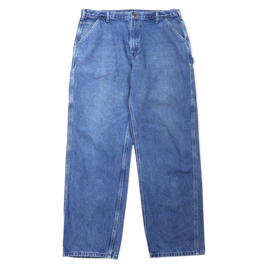 Carhartt Denim Painter Pants, Size 40, Blue Cotton, Original Fit, B237, Made in Mexico