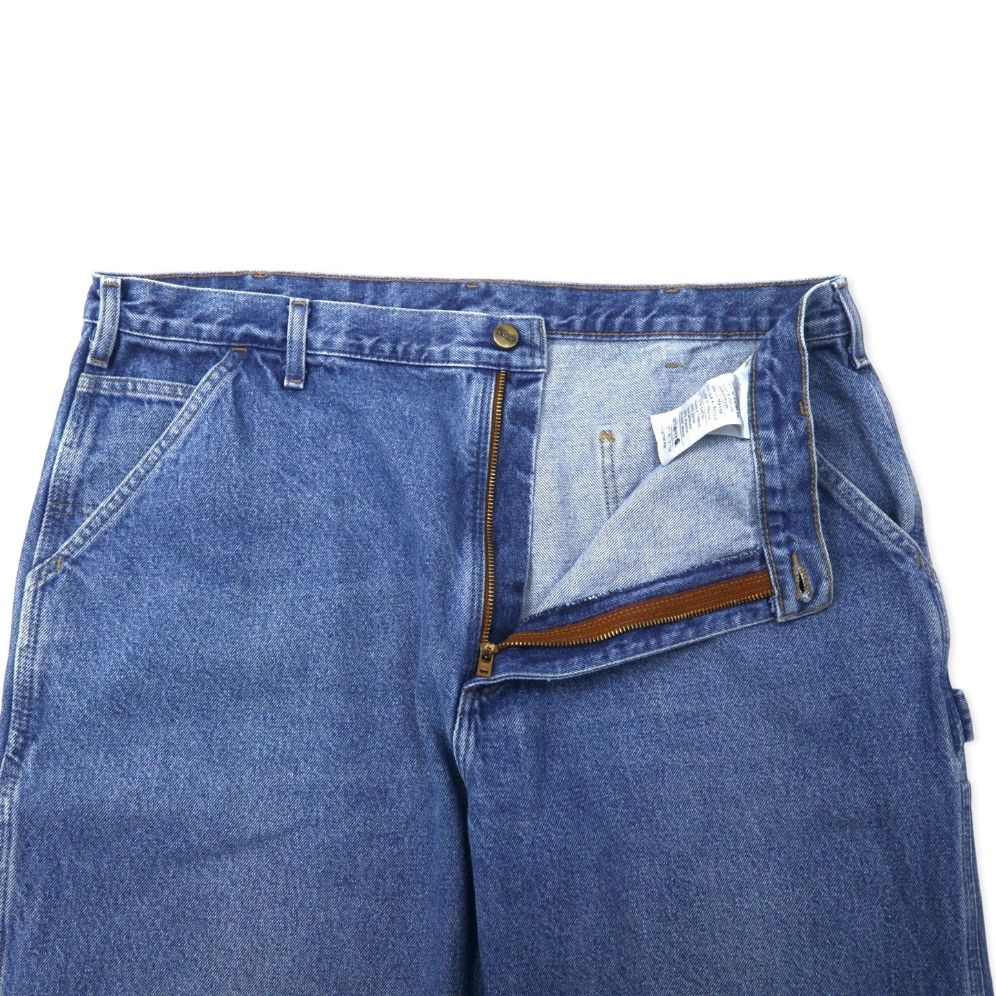 Carhartt Denim Painter Pants, Size 40, Blue Cotton, Original Fit, B237, Made in Mexico