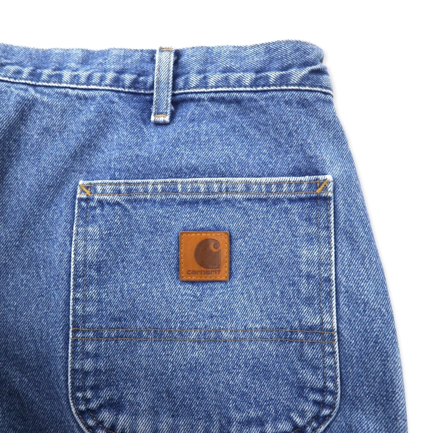 Carhartt Denim Painter Pants, Size 40, Blue Cotton, Original Fit, B237, Made in Mexico