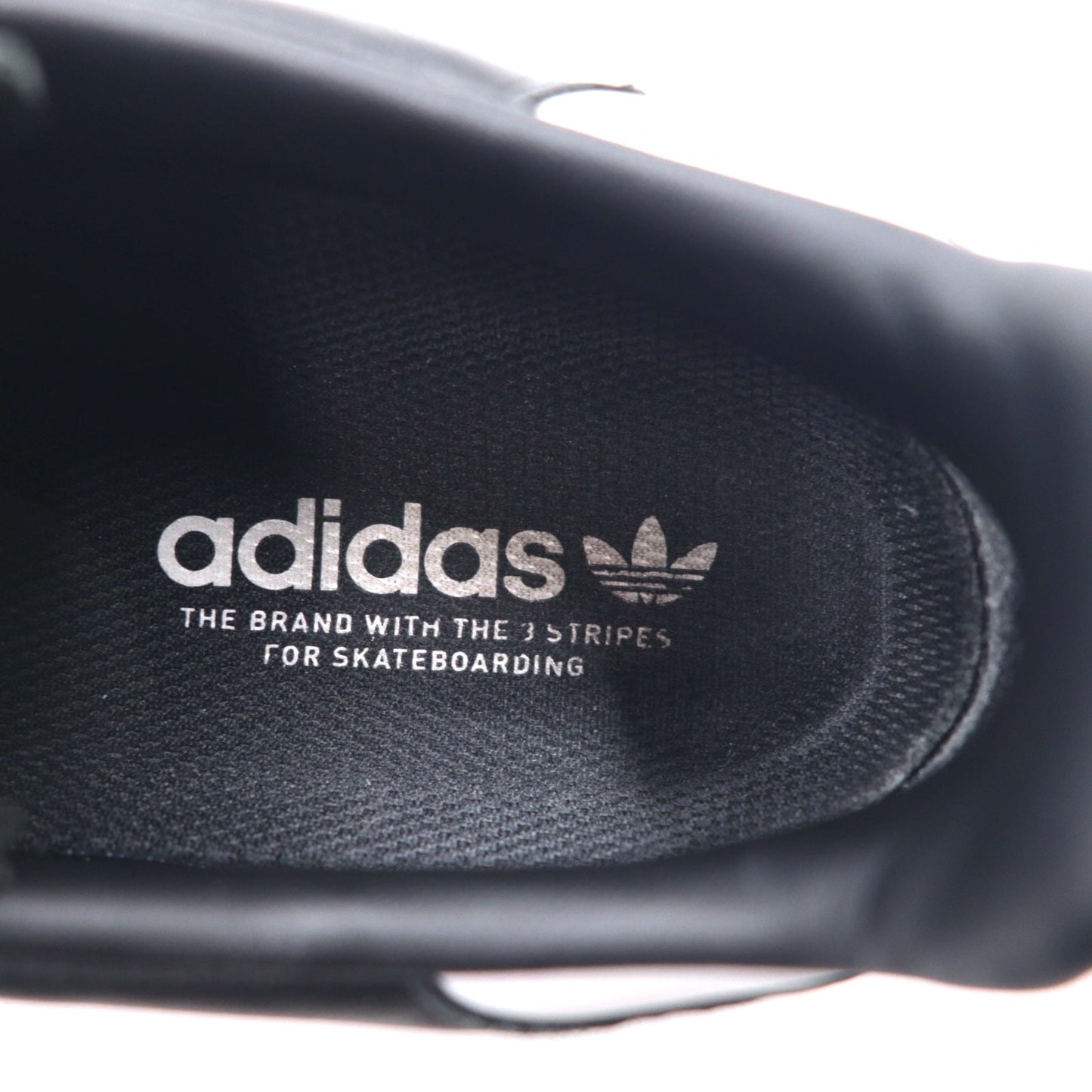 adidas Skateboarding Samba ADV Sneakers, Size 27cm, Core Black Leather with Gum Sole, GW3159