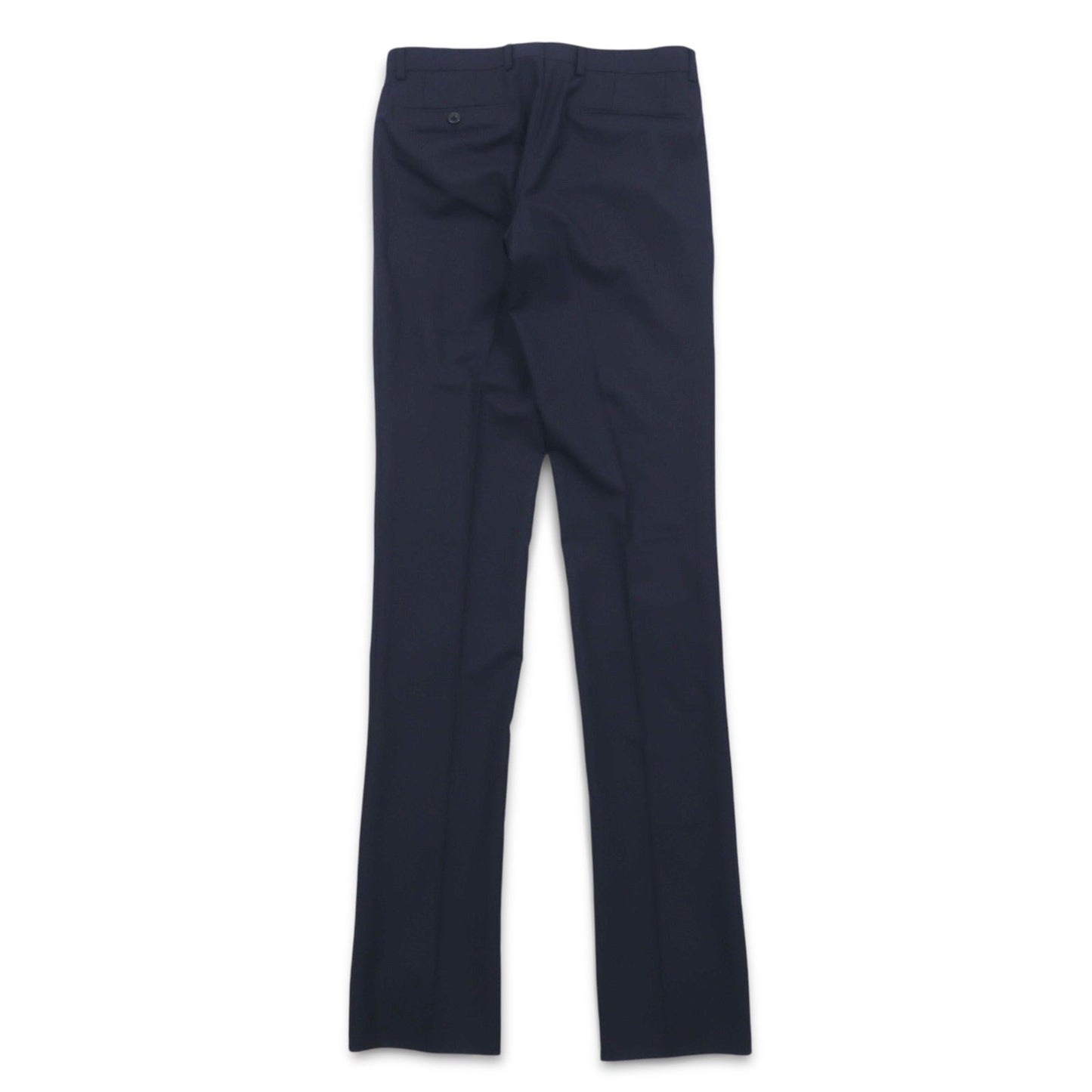 nano universe The 1st Floor Slim Stretch Slacks, Size M, Navy Stripe, NUF61LP0042H0, Unused