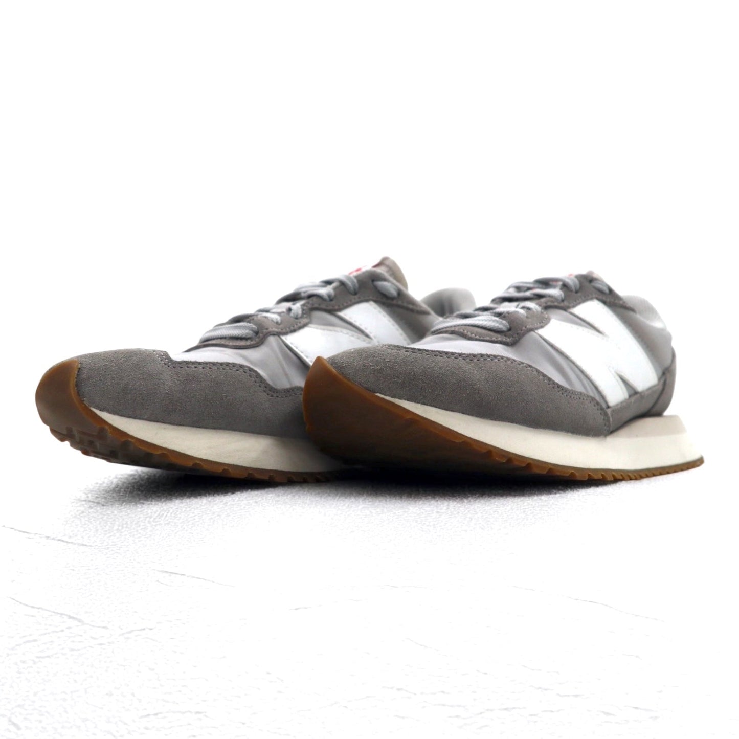 New Balance 237 Suede Sneakers, Size 26.5cm, Gray, MS237GE
