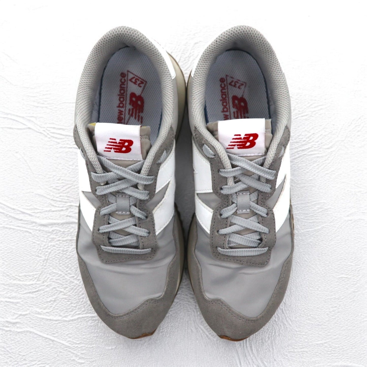 New Balance 237 Suede Sneakers, Size 26.5cm, Gray, MS237GE