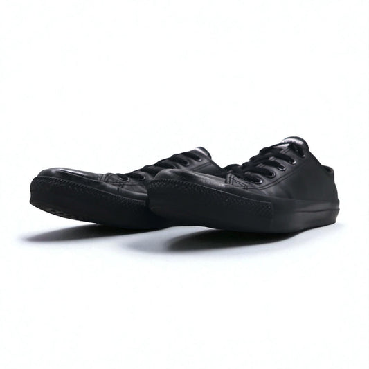 CONVERSE レザー オールスター ALL STAR OX スニーカー 26.5cm ブラック モノクローム 1C049