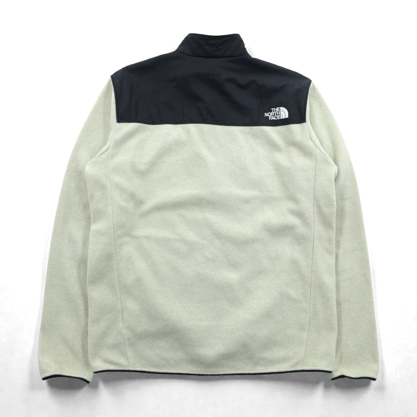 THE NORTH FACE マウンテン バーサ マイクロ フリースジャケット XL ベージュ ナイロン切替 ブラック NL72304