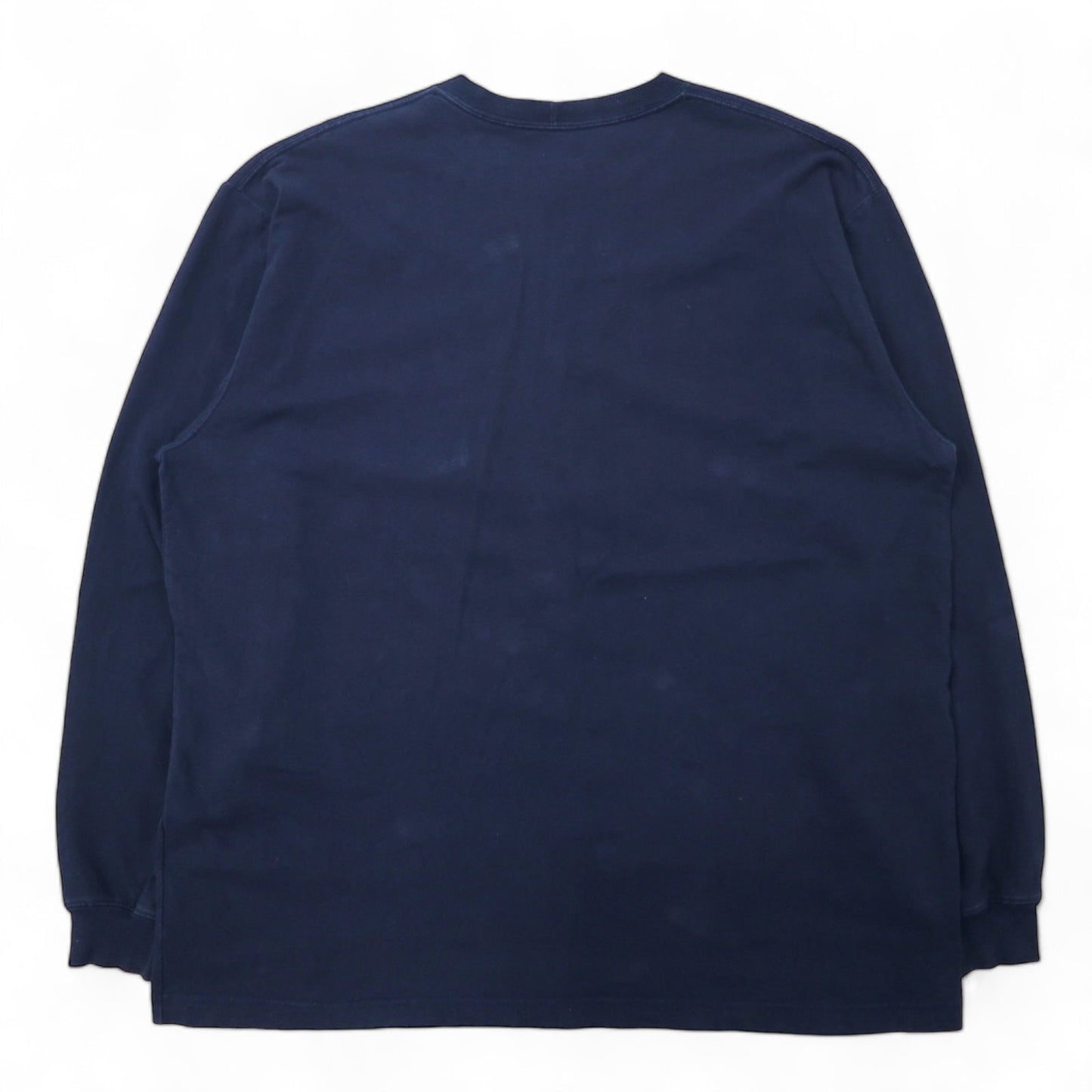 Carhartt Long Sleeve T-Shirt, Size XL, Navy, Cotton, Original Fit, Made in Honduras