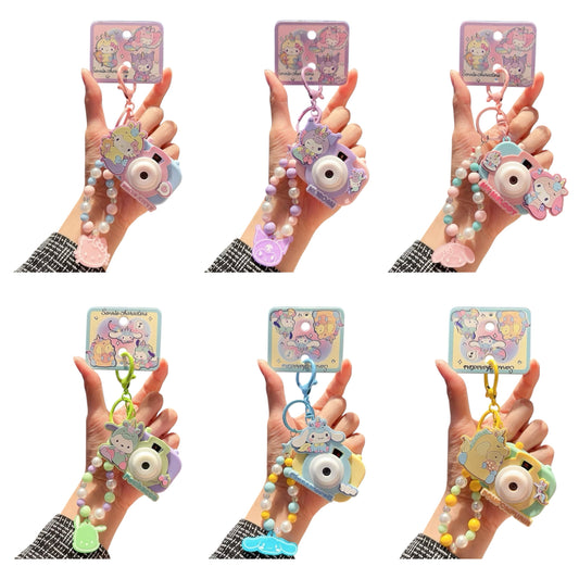 Sanrio Camera Beads Keychain / サンリオカメラビーズキーチェーン
