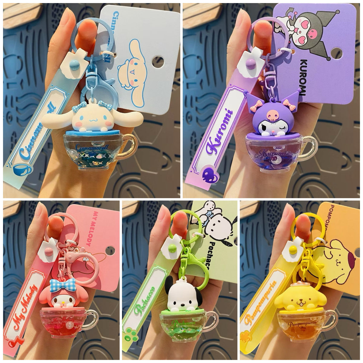 Sanrio Mug 3D Keyring / サンリオマグ3Dキーリング