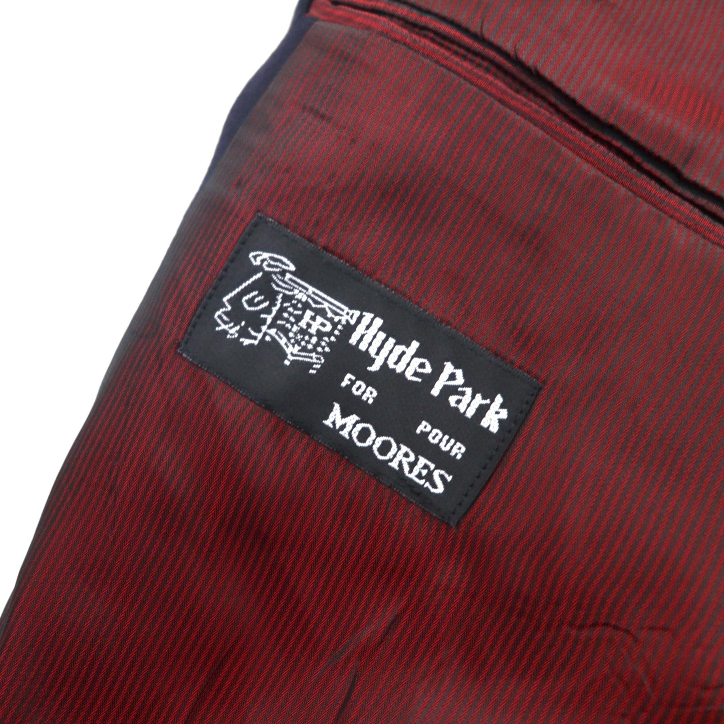 80s Canada Vintage Blazer Hyde Park ブレザー ピークドラベル ダブル テーラードジャケット XL ネイビー ACTWUタグ 紺ブレ 80年代 カナダ製