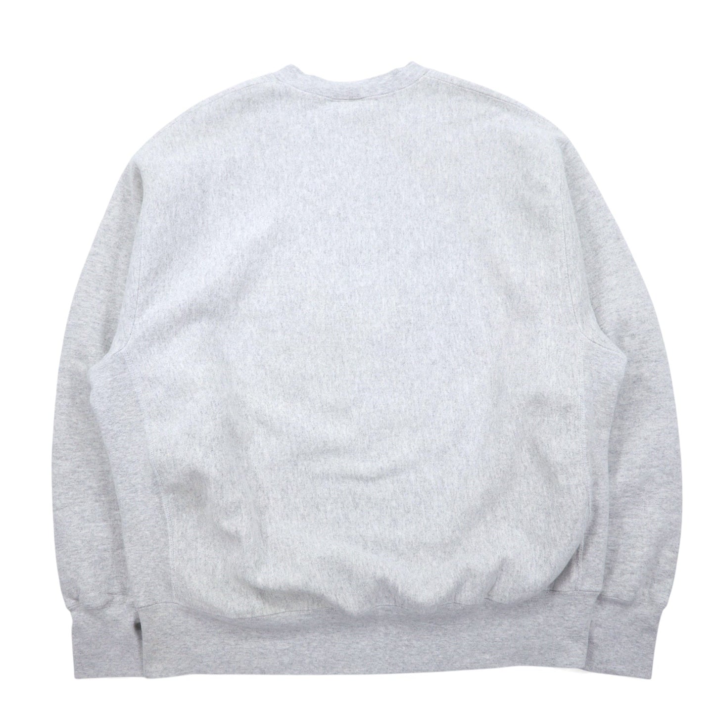 Lee CROSS GRAIN 90s USA Made Reverse Weave Sweatshirt, Size 2XL, Gray Cotton, MELLIN One-Point Design