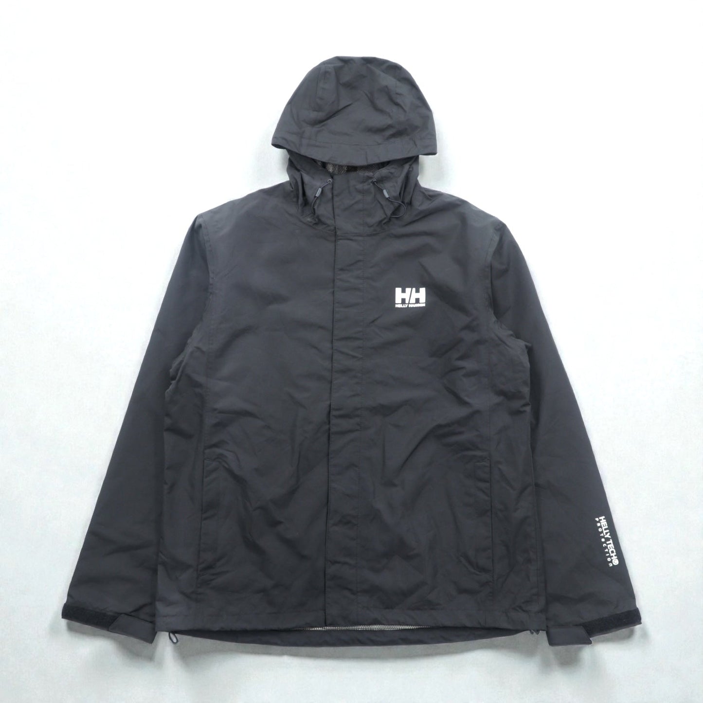 HELLY HANSEN セブンJ レインジャケット マウンテンパーカー XL ブラック 防水 SEVEN J Rain Jacket NB4 62047 HELLY TECH