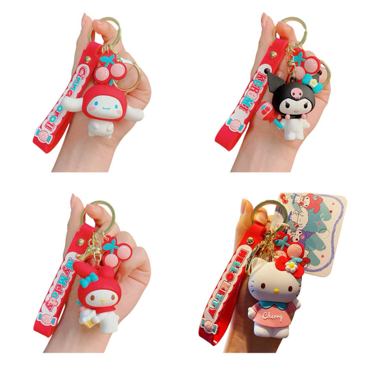 Sanrio Cherry 3D Keyring / サンリオチェリー3Dキーリング