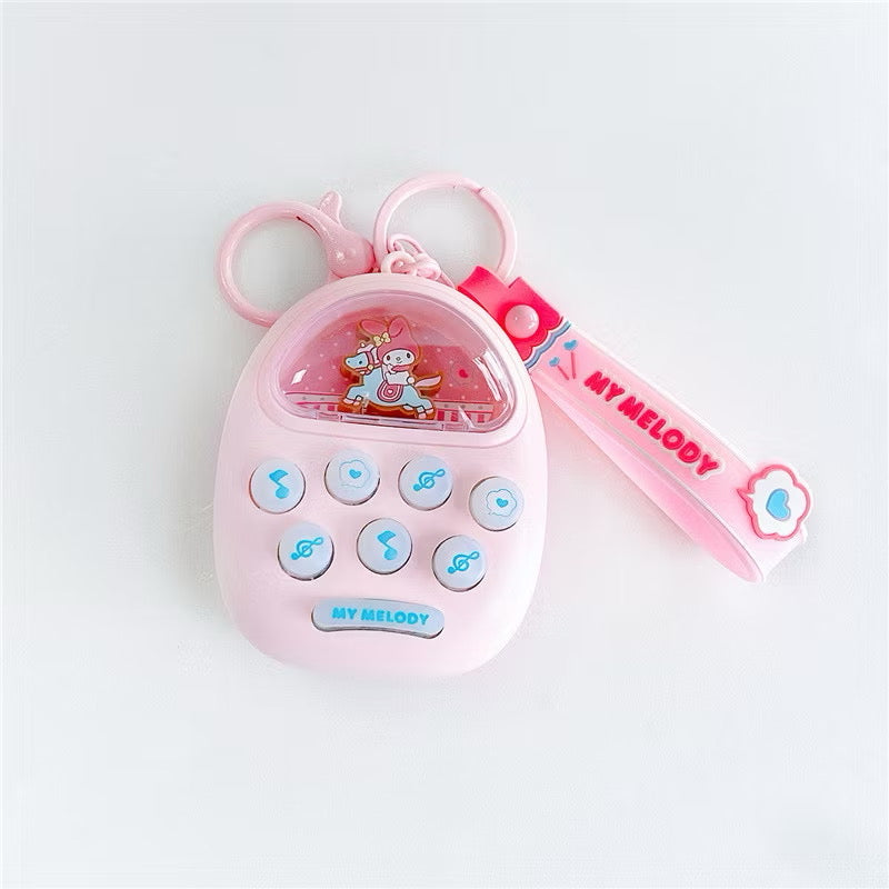 Sanrio Horseride Music Box Keyring / サンリオホースライドミュージックボックスキーリング