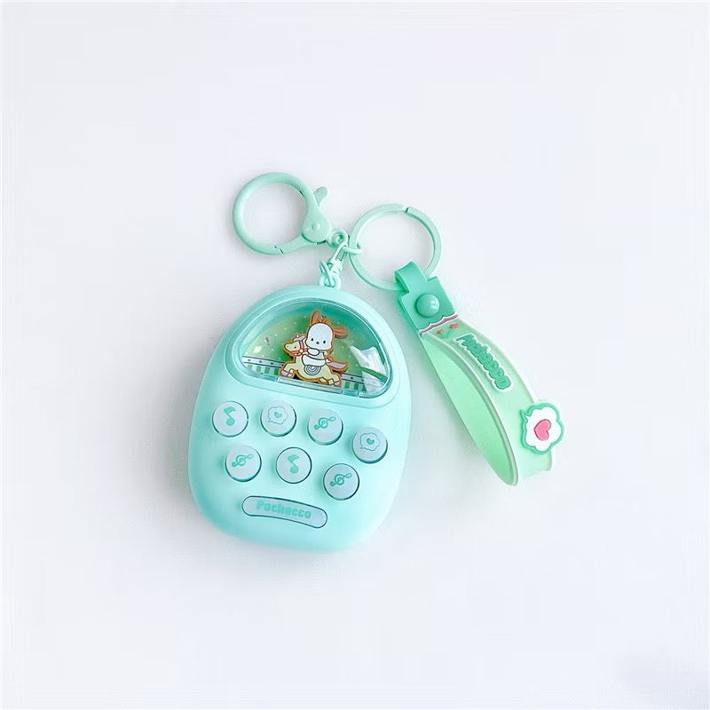 Sanrio Horseride Music Box Keyring / サンリオホースライドミュージックボックスキーリング